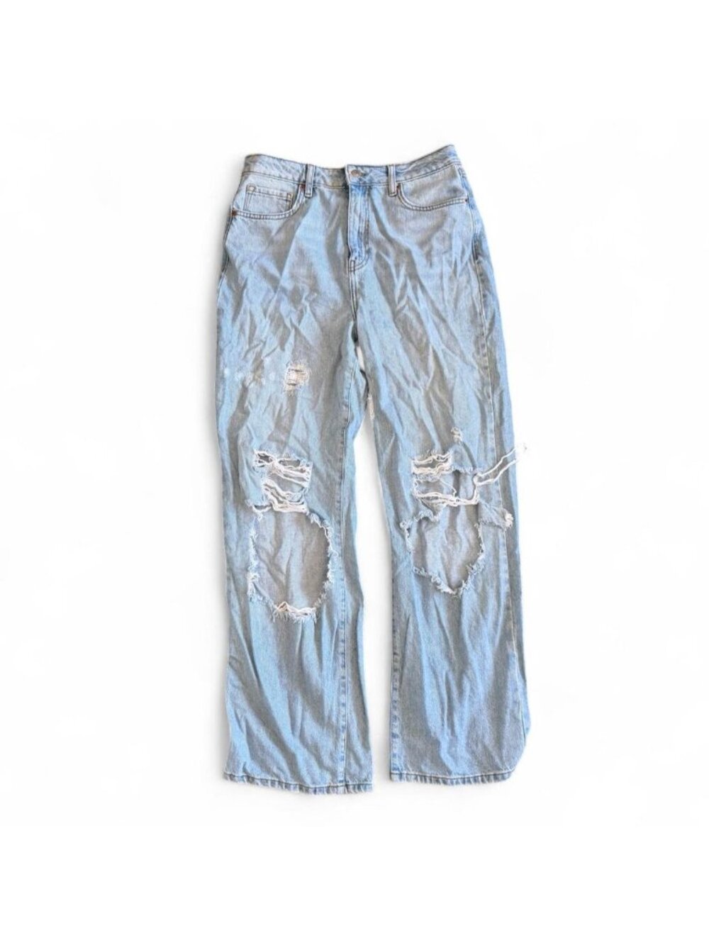 NWT Forever 21 90's Fit Distressed Jeans